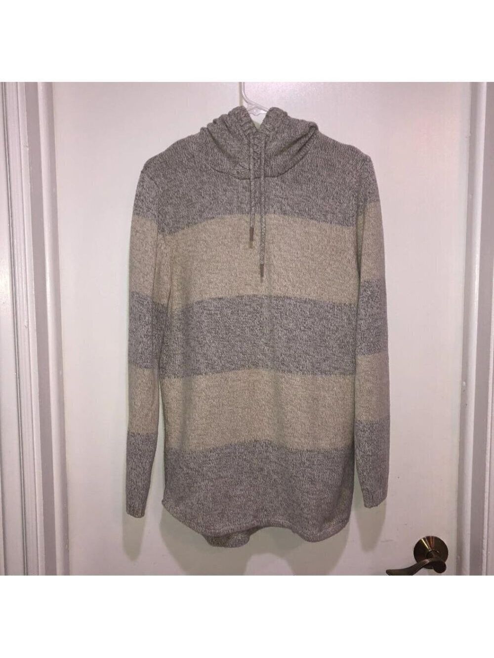 LADIES Retrofit hooded sweater Size M